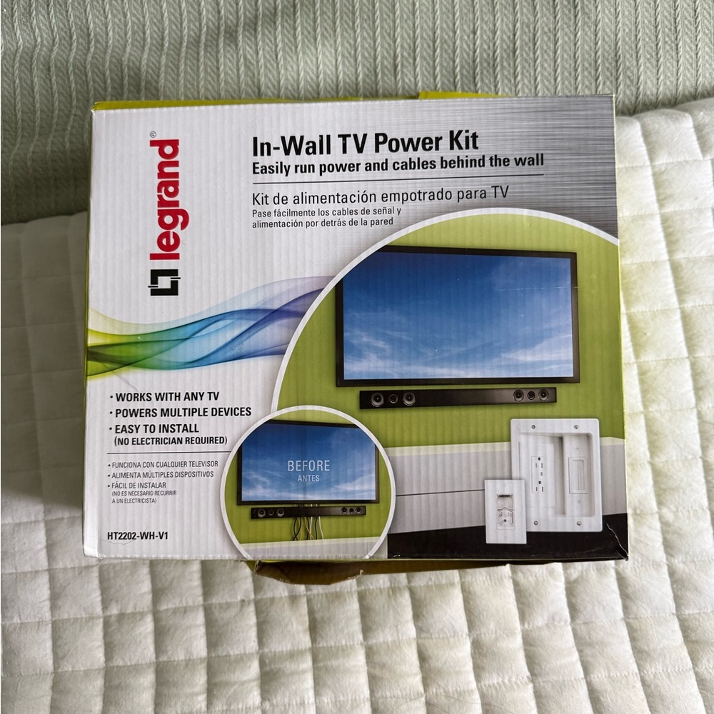 Legrand In-Wall TV Power Kit